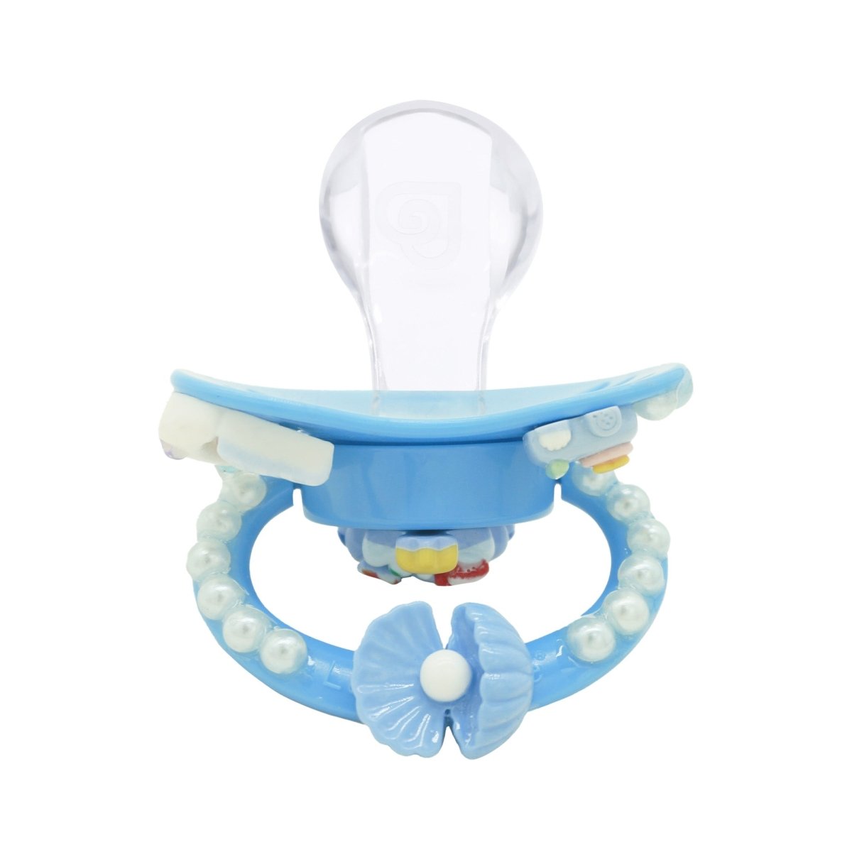Landofgenie Adult Fashion Christmas Pacifier - Blue - landofgenie