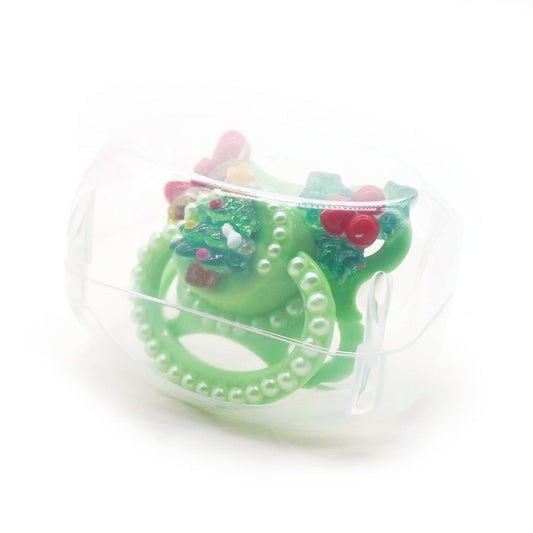 Landofgenie Adult Fashion Christmas Pacifier - Green - landofgenie