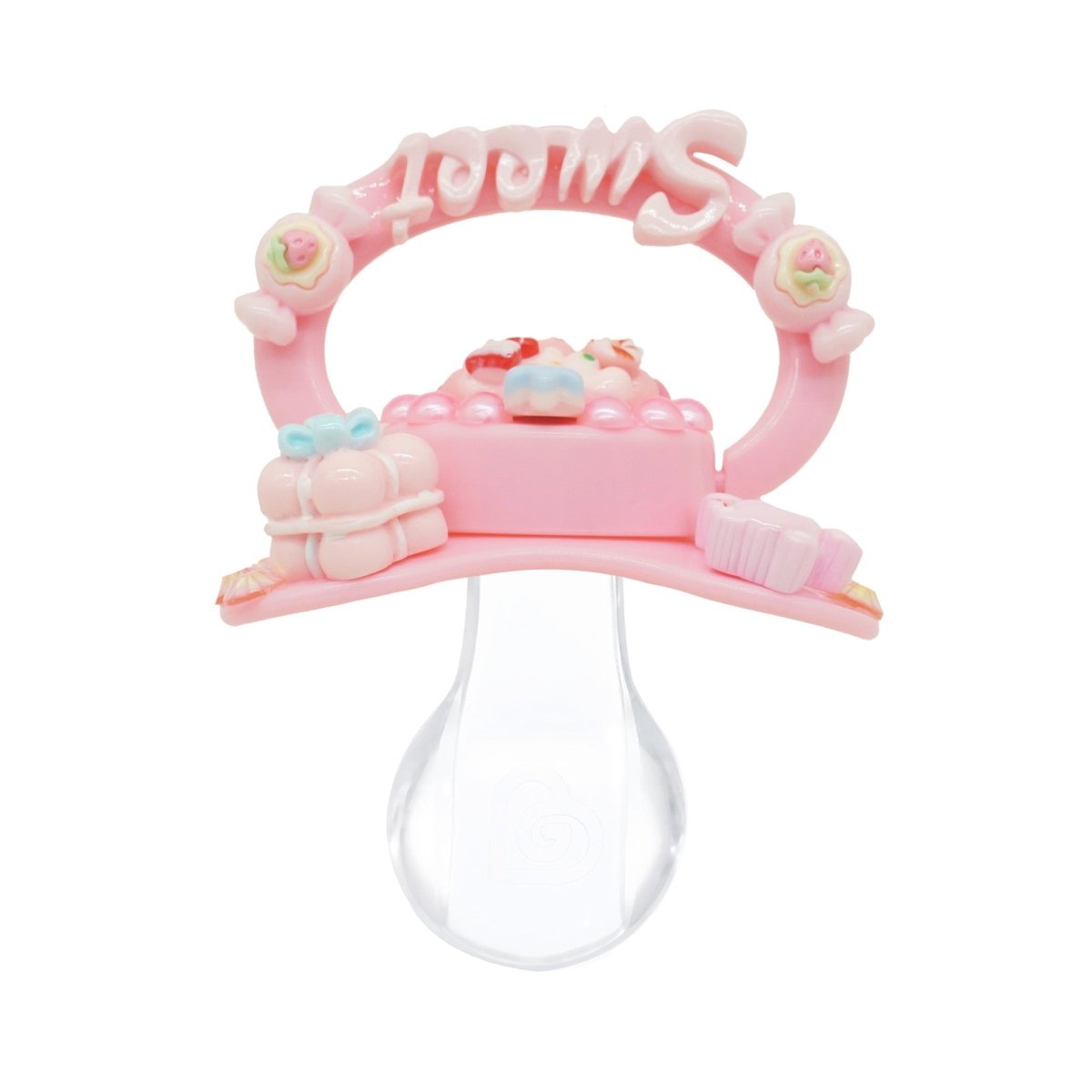 Landofgenie Adult Fashion Christmas Pacifier - Pink - landofgenie