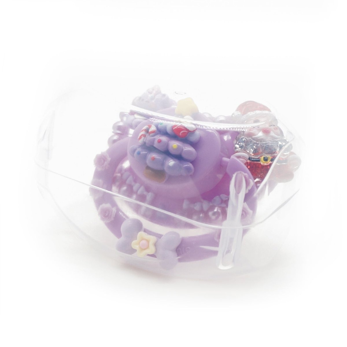 Landofgenie Adult Fashion Christmas Pacifier - Purple - landofgenie