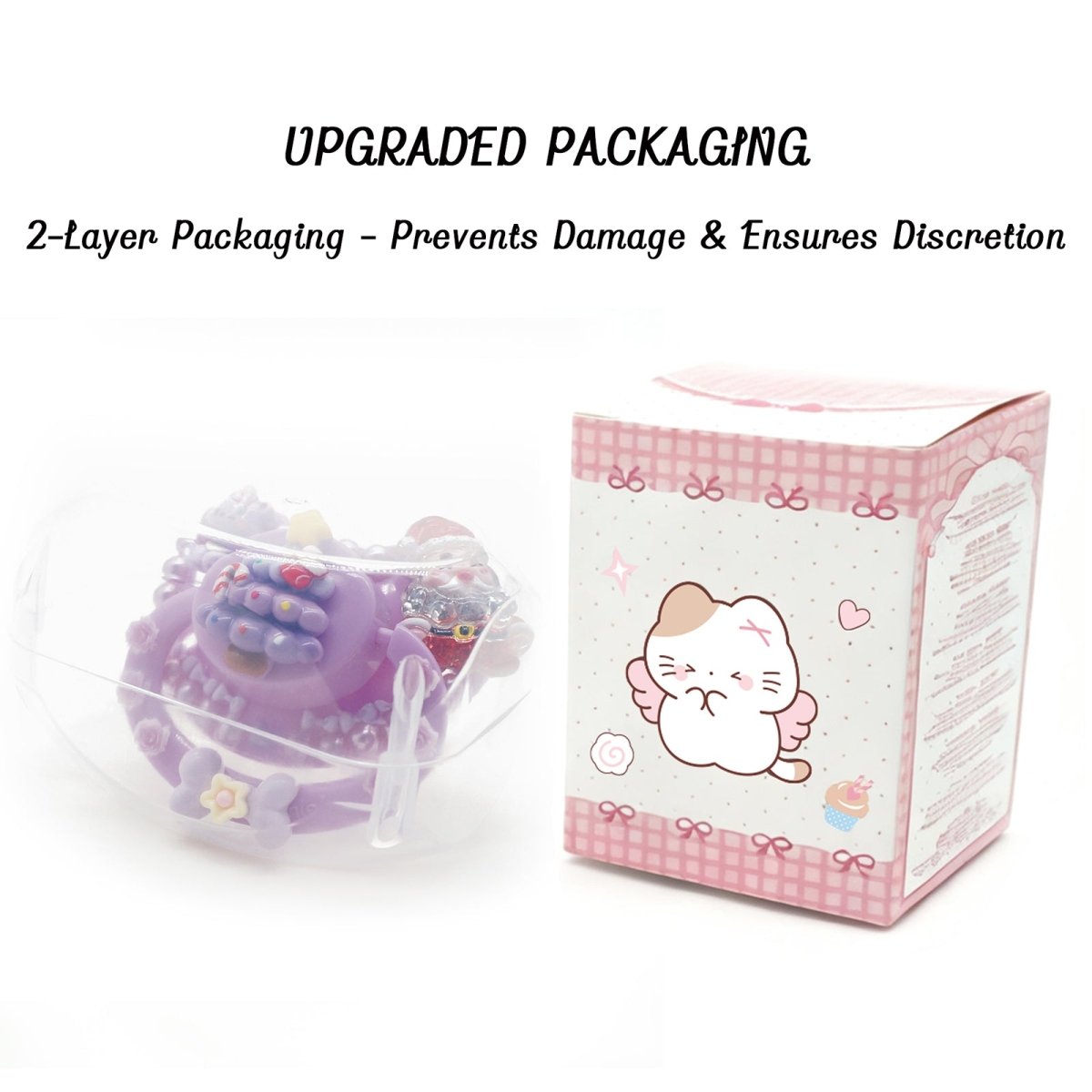 Landofgenie Adult Fashion Christmas Pacifier - Purple - landofgenie