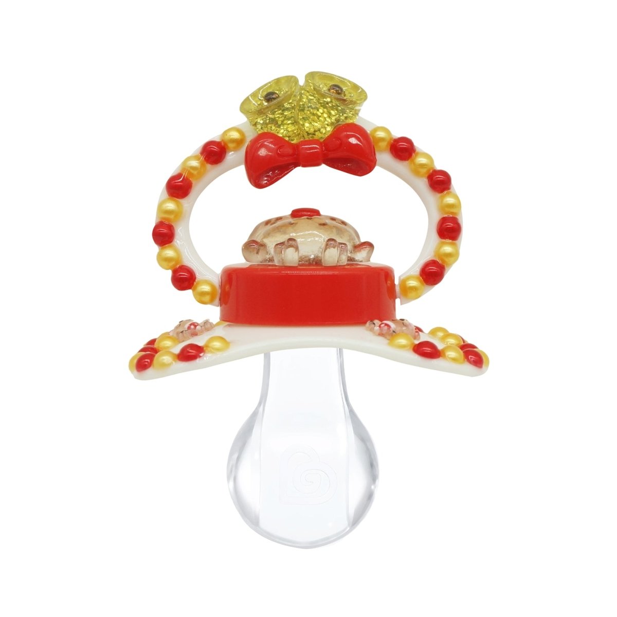 Landofgenie Adult Fashion Christmas Pacifier - White - landofgenie