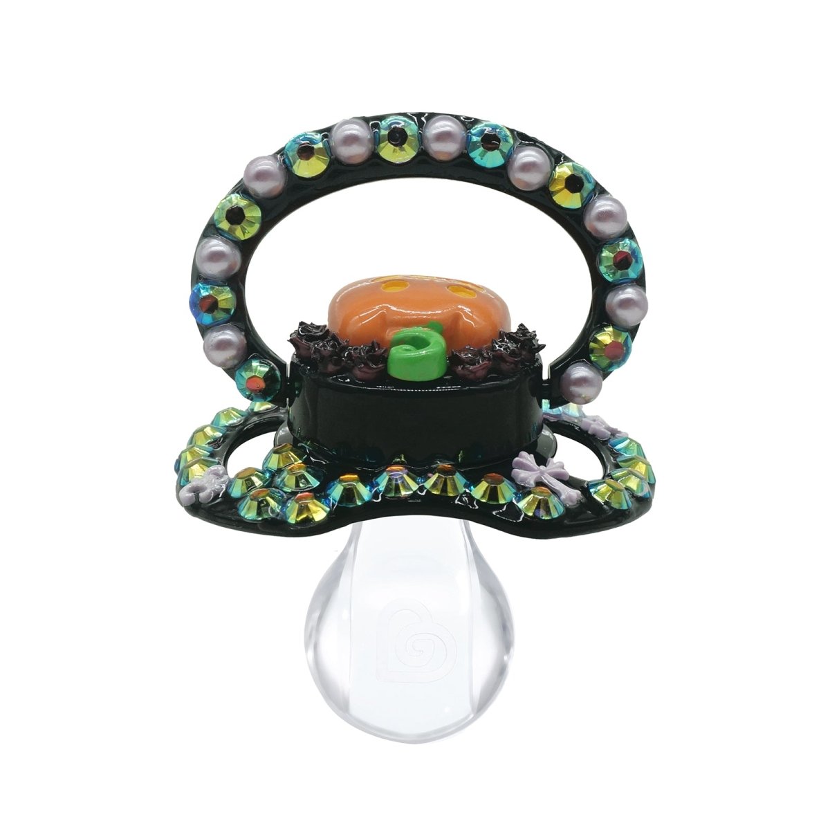 Landofgenie Adult Fashion Halloween Pacifier - Black - landofgenie