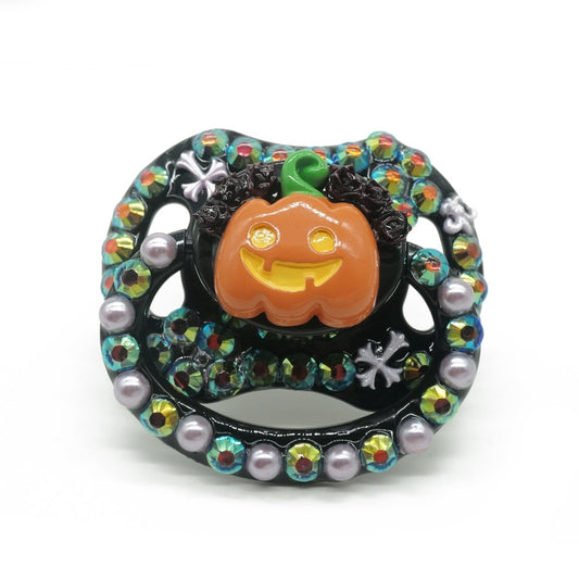 Landofgenie Adult Fashion Halloween Pacifier - Black - landofgenie