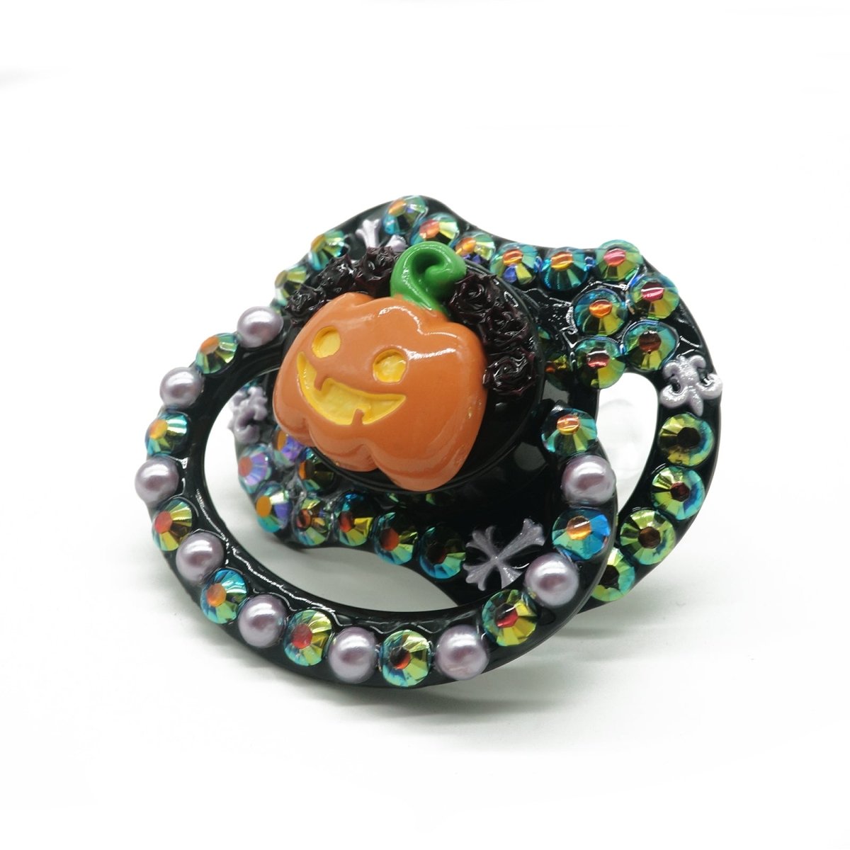 Landofgenie Adult Fashion Halloween Pacifier - Black - landofgenie