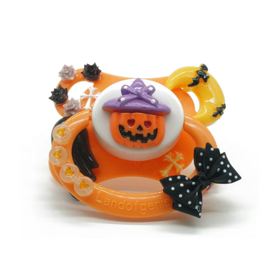 Landofgenie Adult Fashion Halloween Pacifier - Orange - landofgenie