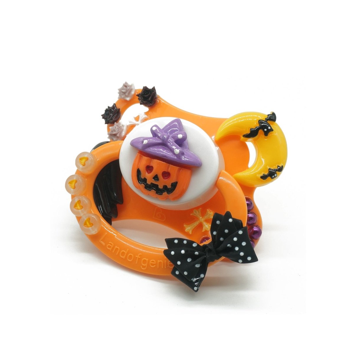 Landofgenie Adult Fashion Halloween Pacifier - Orange - landofgenie