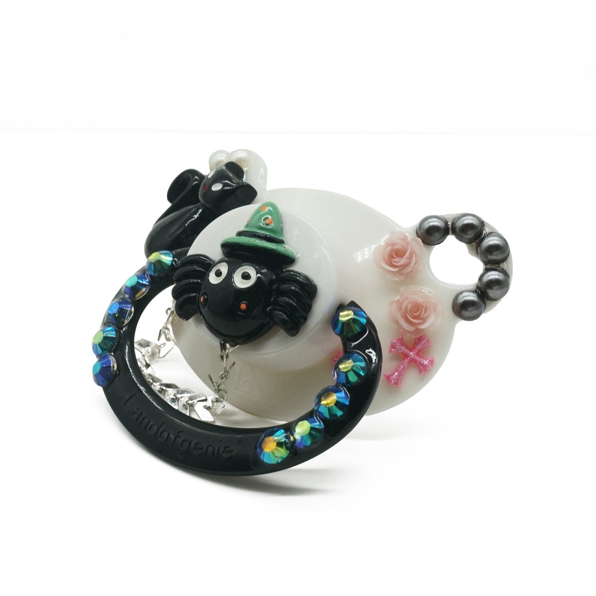 Landofgenie Adult Fashion Halloween Pacifier - White - landofgenie