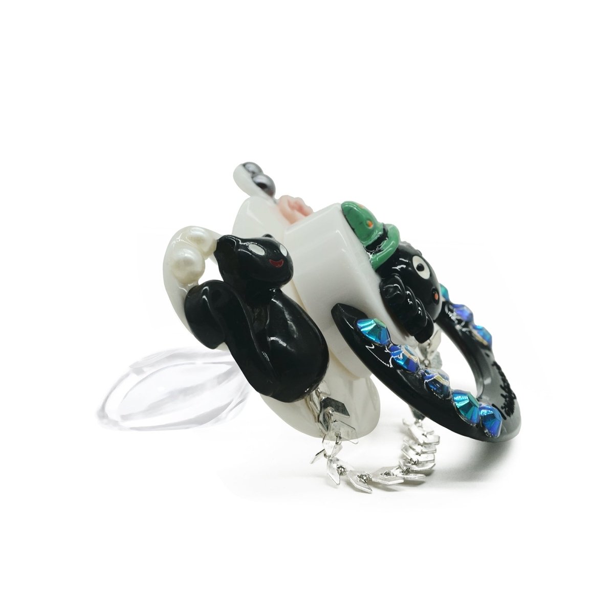 Landofgenie Adult Fashion Halloween Pacifier - White - landofgenie