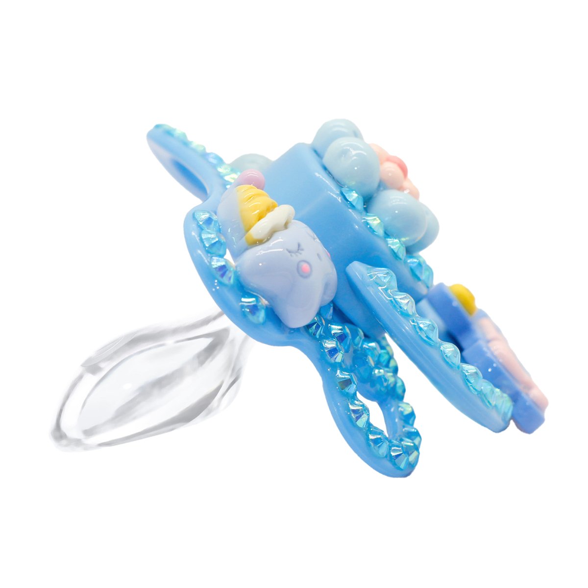 Pacifier Sweet Landofgenie Adult Sized Pacifier -Sweet Blue DIY Paci – landofgenie