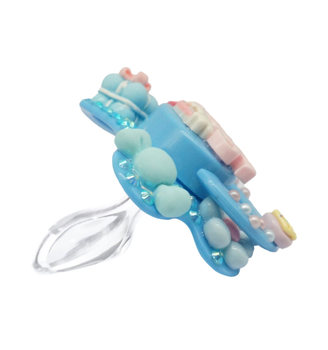 Landofgenie Adult Sized Pacifier - Blue DIY Paci - landofgenie