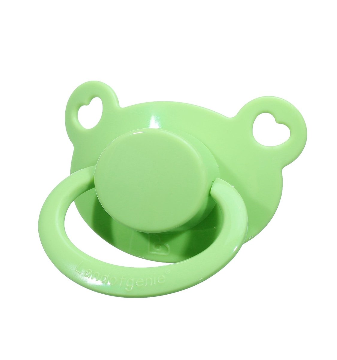 Land Pacifier Landofgenie Adult Sized Pacifier - Bone Paci-Bear Green – landofgenie