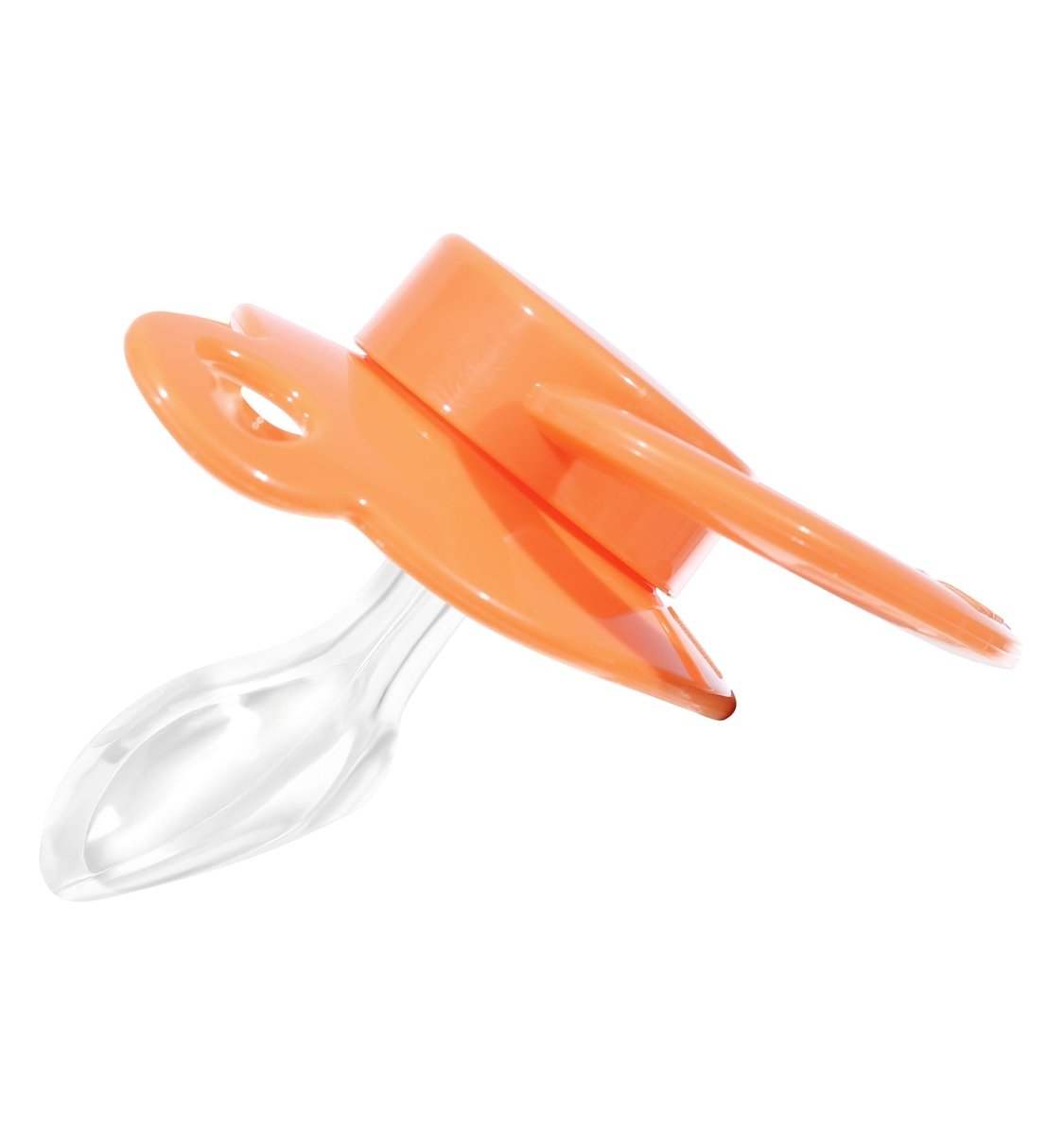 Landofgenie Adult Sized Pacifier - Bone Paci-Bear Orange - landofgenie