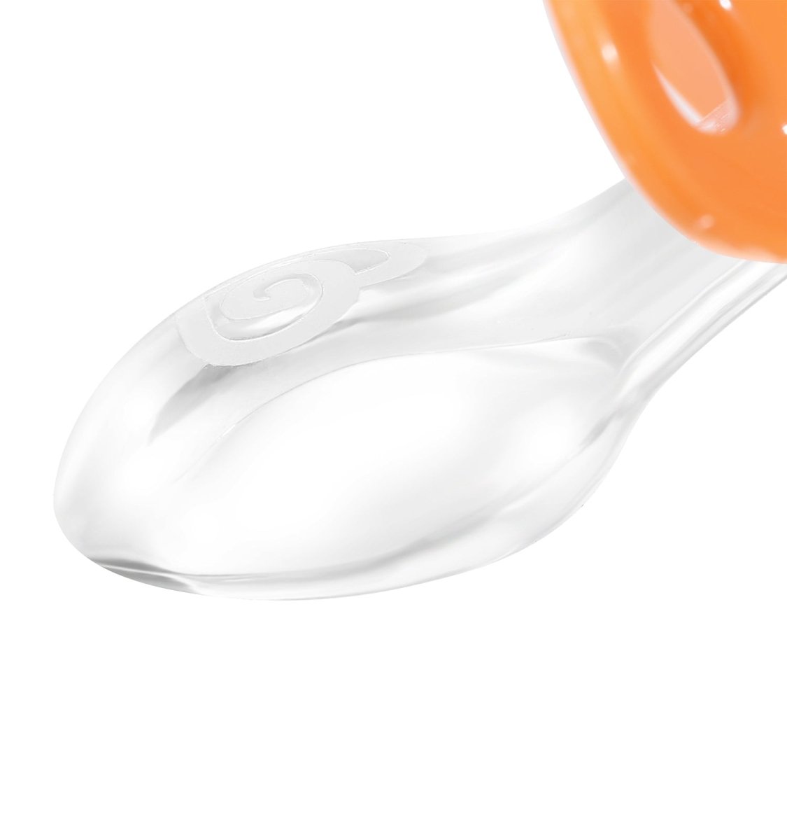 Landofgenie Adult Sized Pacifier - Bone Paci-Bear Orange - landofgenie