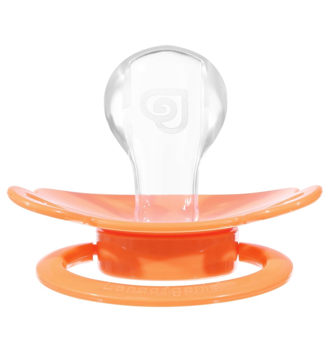 Landofgenie Adult Sized Pacifier - Bone Paci-Bear Orange - landofgenie