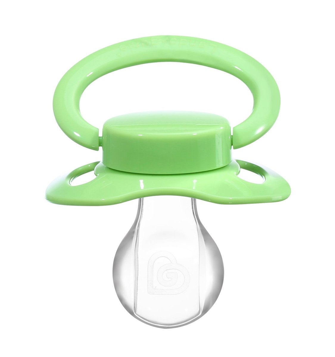 Regular Green Pacifier Landofgenie Adult Sized Pacifier - Bone Paci-Bone Green – landofgenie