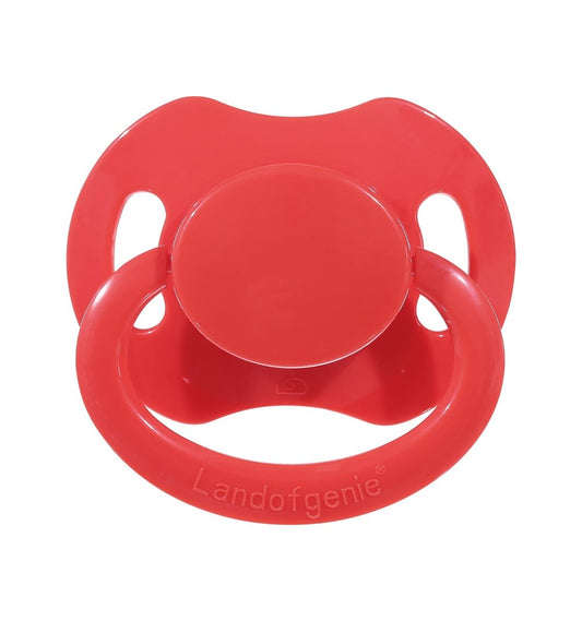 Landofgenie Adult Sized Pacifier - Bone Paci - Bone Red - landofgenie