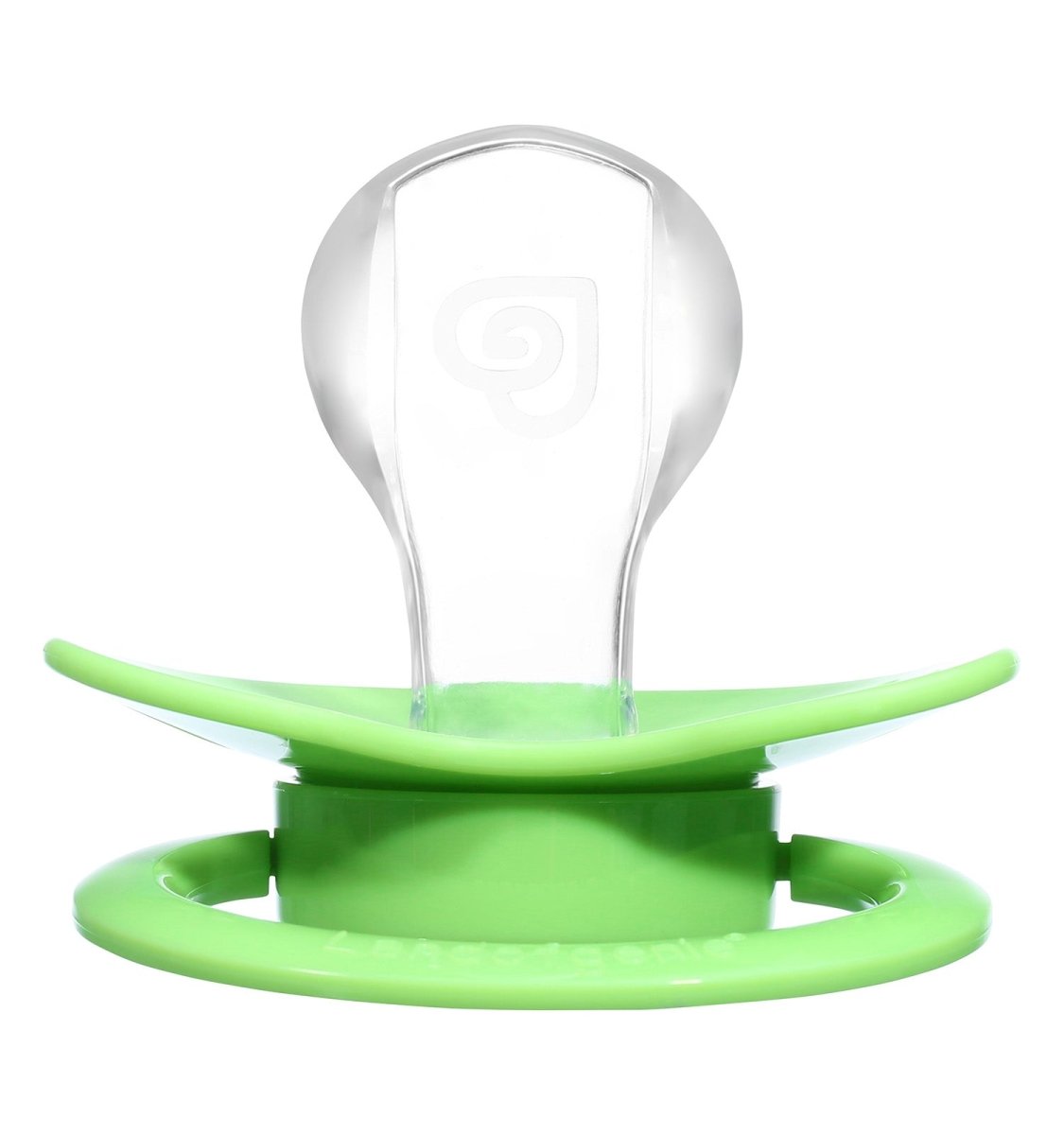 Regular Green Pacifier Landofgenie Adult Sized Pacifier - Bone Paci-Butterfly Green – landofgenie