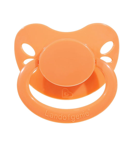 Landofgenie Adult Sized Pacifier - Bone Paci - Butterfly Orange - landofgenie