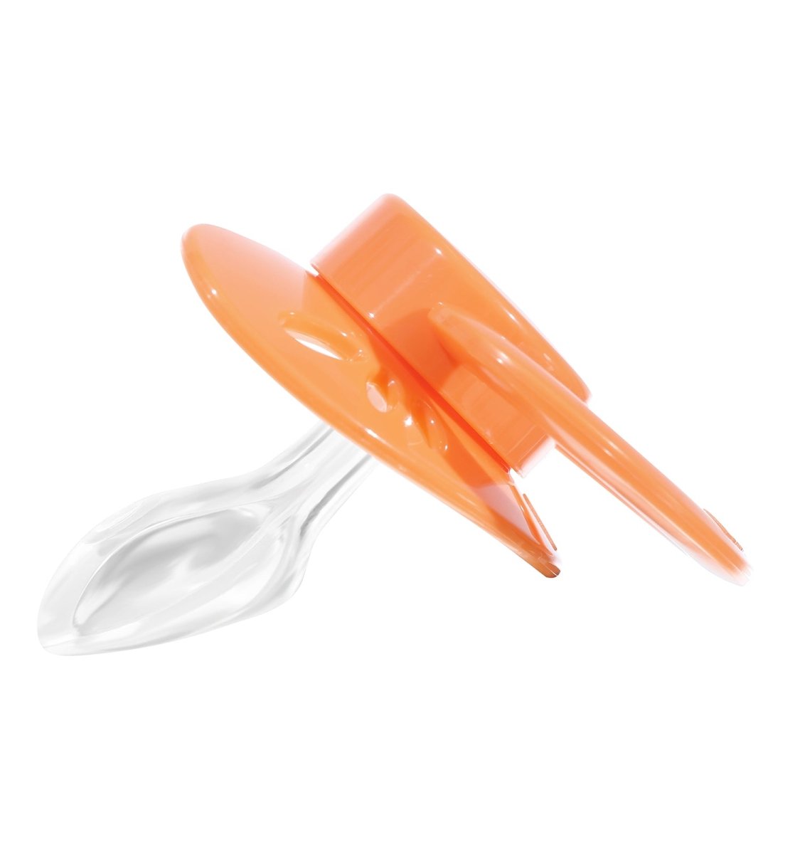 Landofgenie Adult Sized Pacifier - Bone Paci-Butterfly Orange - landofgenie