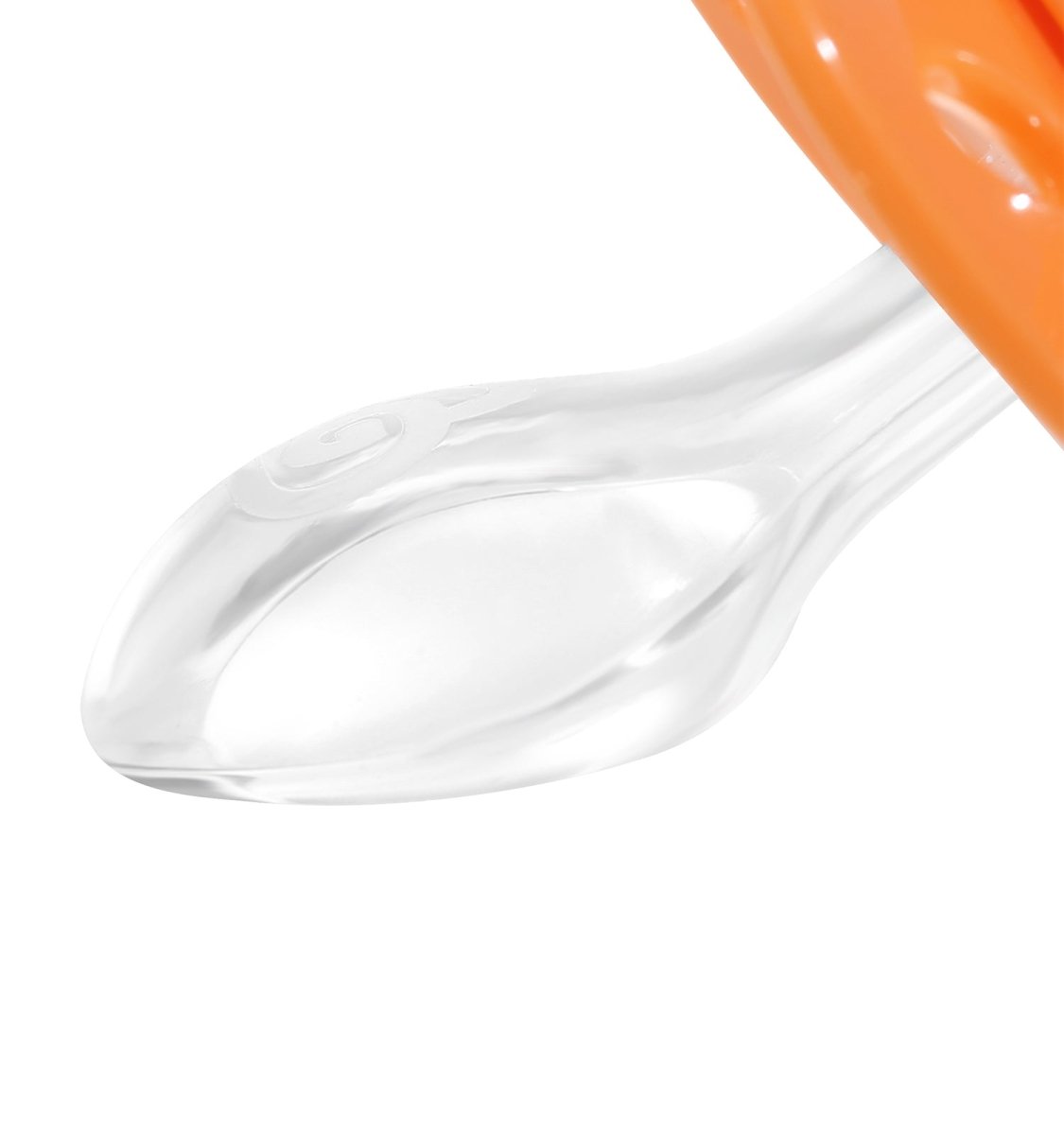 Landofgenie Adult Sized Pacifier - Bone Paci-Butterfly Orange - landofgenie