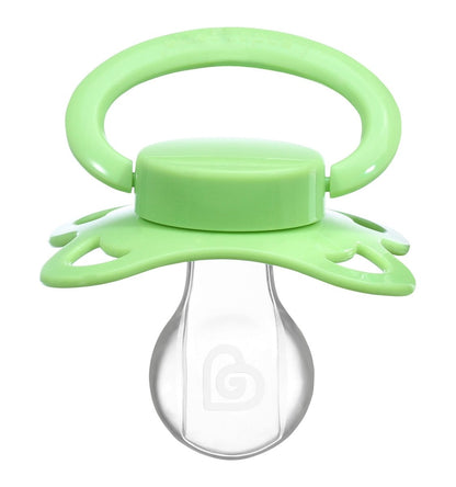 Landofgenie Adult Sized Pacifier - Bone Paci-Moon Green - landofgenie