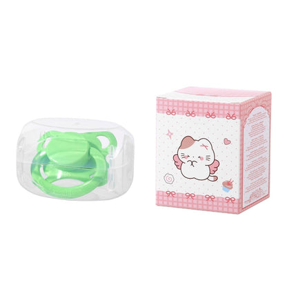 Landofgenie Adult Sized Pacifier - Bone Paci - Moon Green - landofgenie