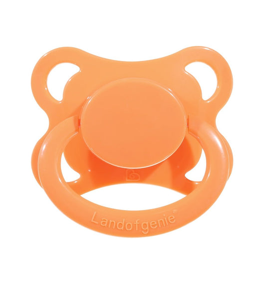 Landofgenie Adult Sized Pacifier - Bone Paci - Moon Orange - landofgenie