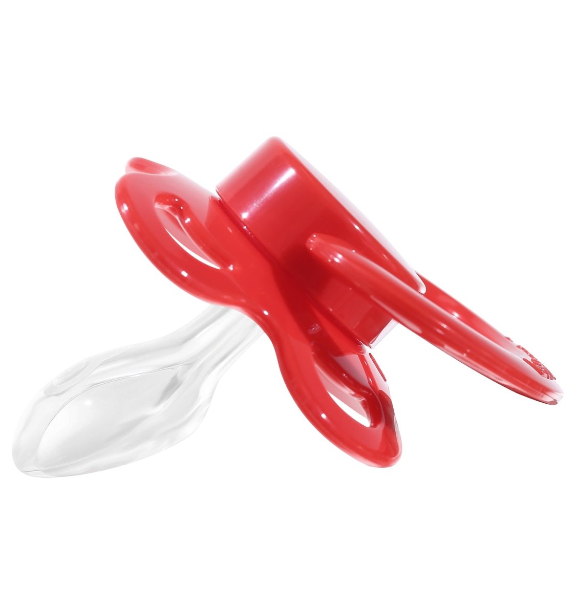Landofgenie Adult Sized Pacifier - Bone Paci-Moon Red - landofgenie