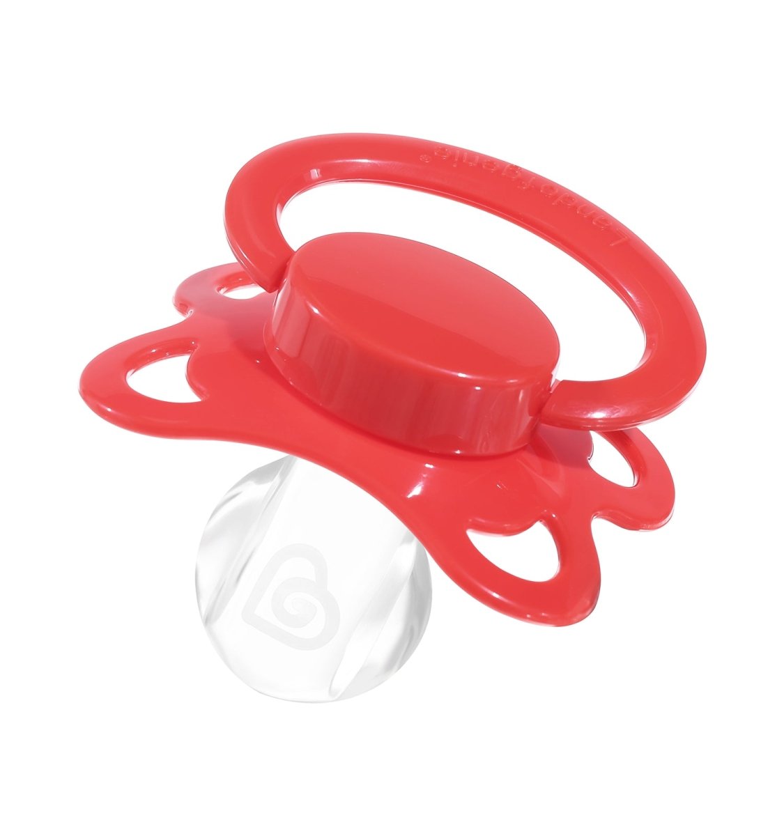 Landofgenie Adult Sized Pacifier - Bone Paci-Moon Red - landofgenie