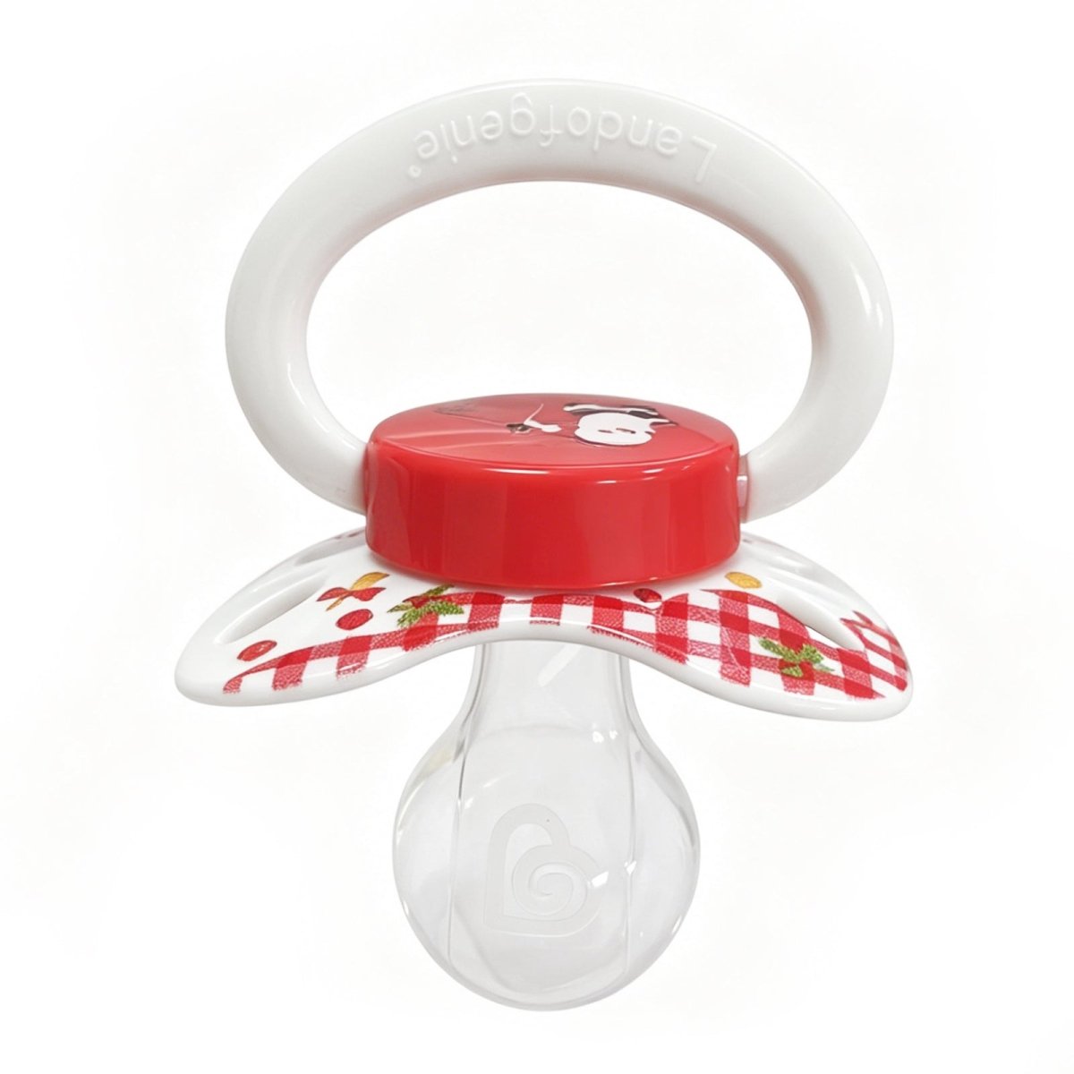 Landofgenie Adult Sized Pacifier - Christmas Red - landofgenie