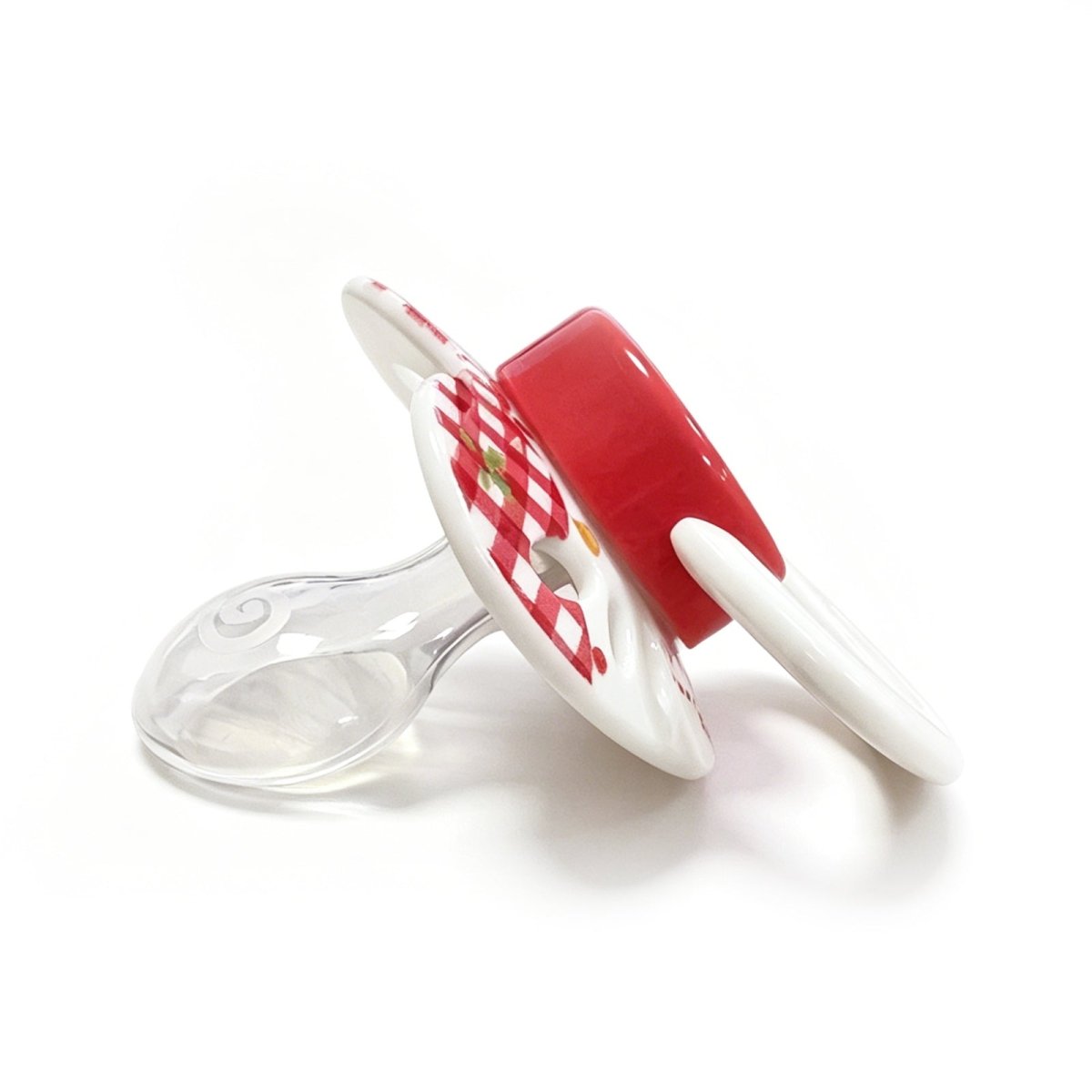 Landofgenie Adult Sized Pacifier - Christmas Red - landofgenie