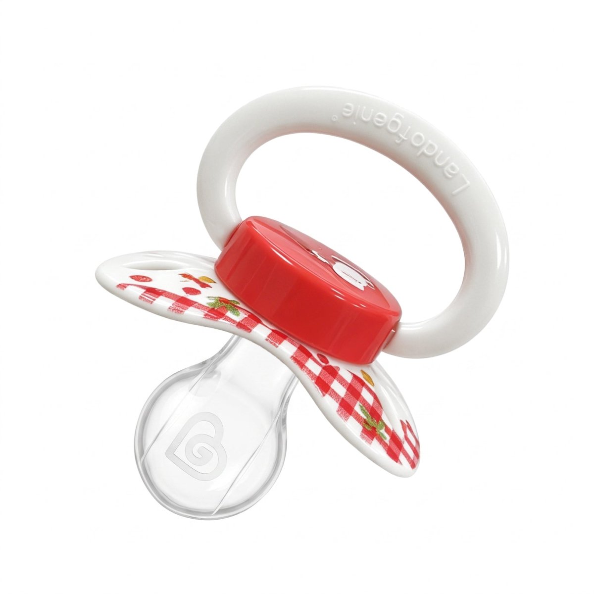 Landofgenie Adult Sized Pacifier - Christmas Red - landofgenie
