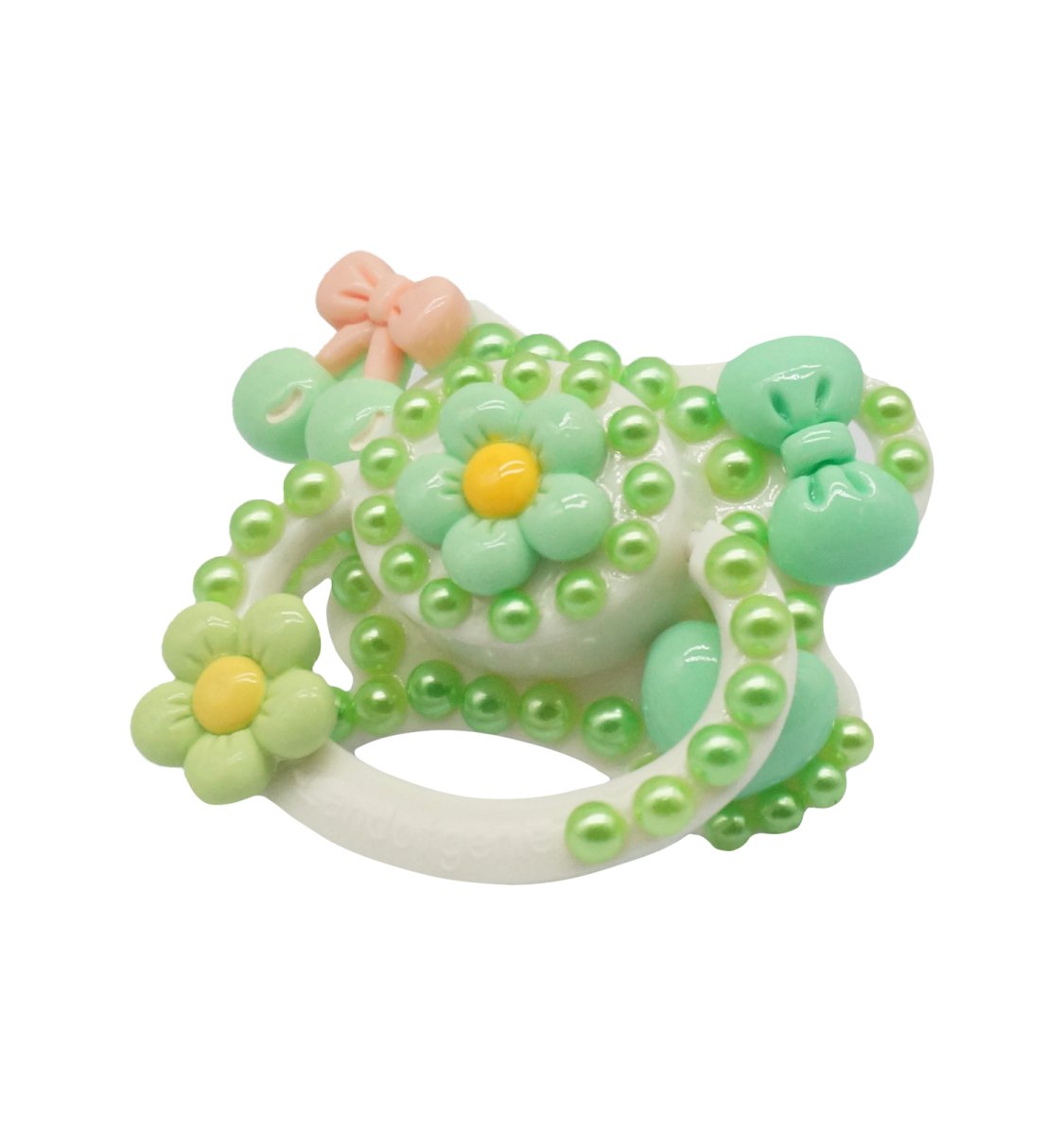 Landofgenie Adult Sized Pacifier - Green DIY Paci - landofgenie