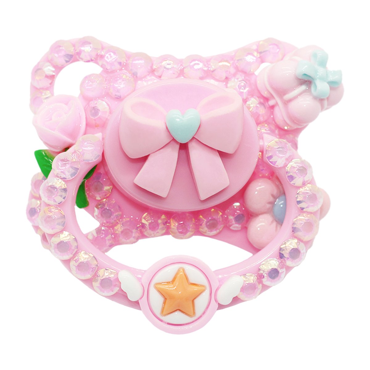 Landofgenie Adult Sized Pacifier -Pink DIY Paci – landofgenie