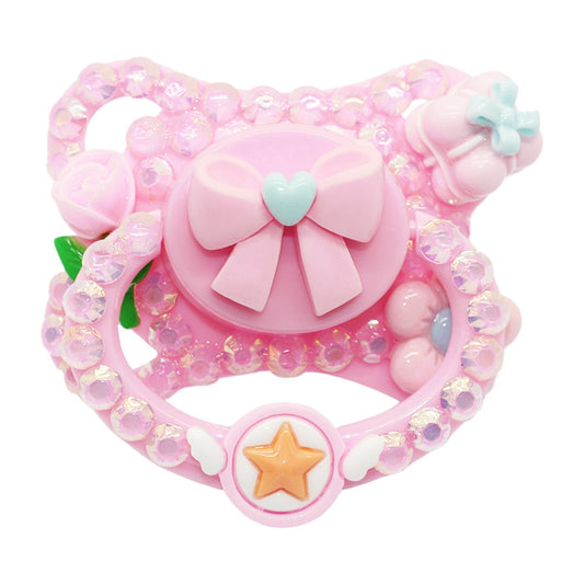 Landofgenie Adult Sized Pacifier -Pink DIY Paci - landofgenie