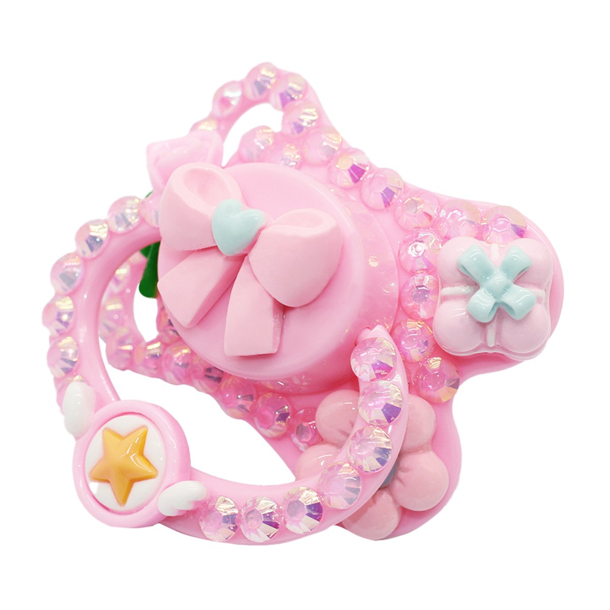Pink Marshall Pacifier Landofgenie Adult Sized Pacifier -Pink DIY Paci – landofgenie