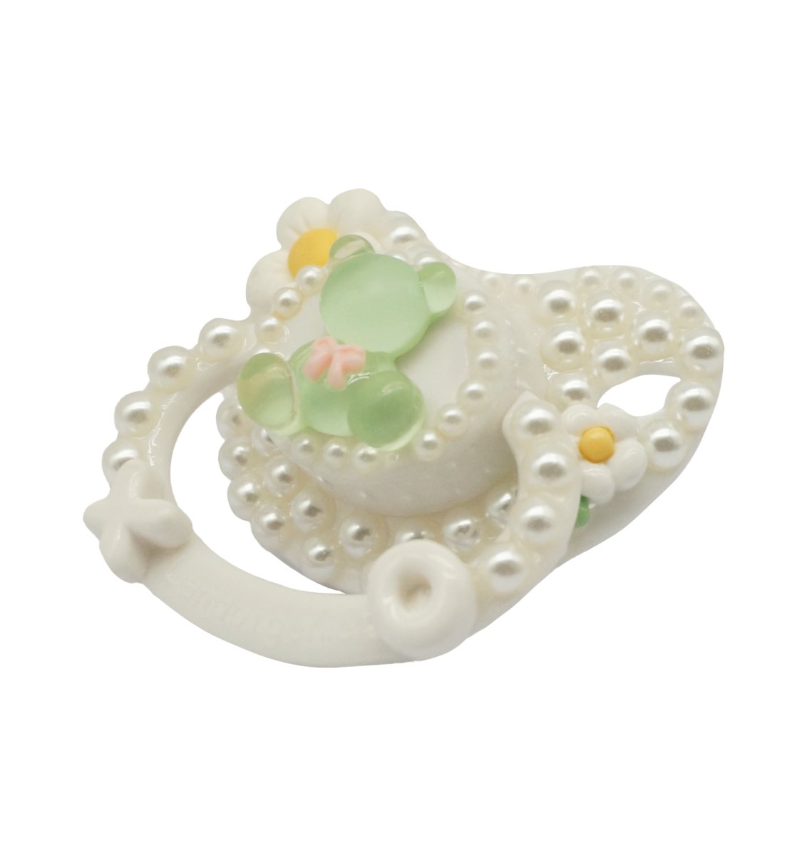 Land Pacifier Landofgenie Adult Sized Pacifier - White DIY Paci – landofgenie