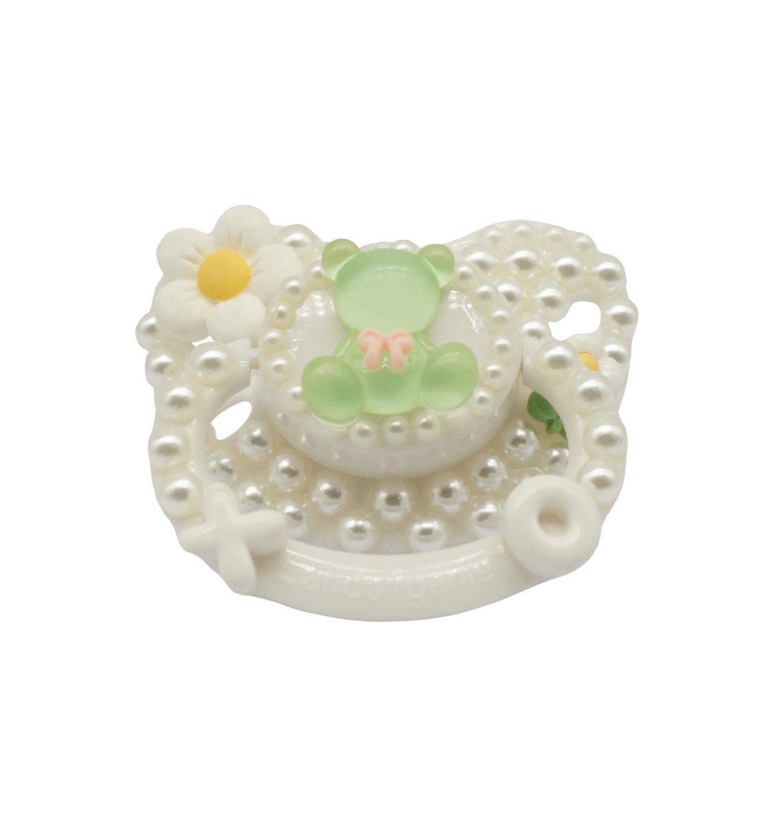 Land Pacifier Landofgenie Adult Sized Pacifier - White DIY Paci – landofgenie