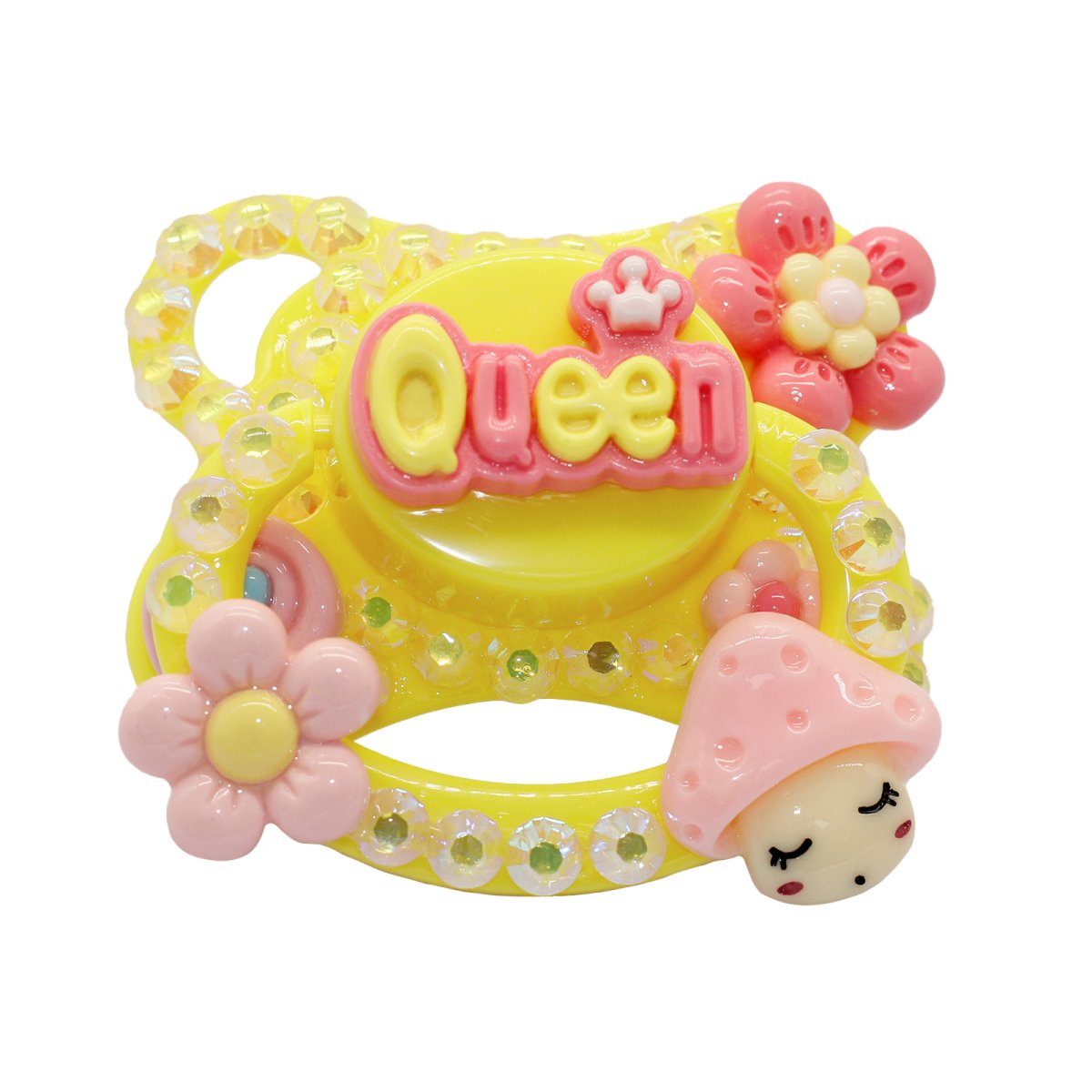 Landofgenie Adult Sized Pacifier -Yellow DIY Paci – landofgenie