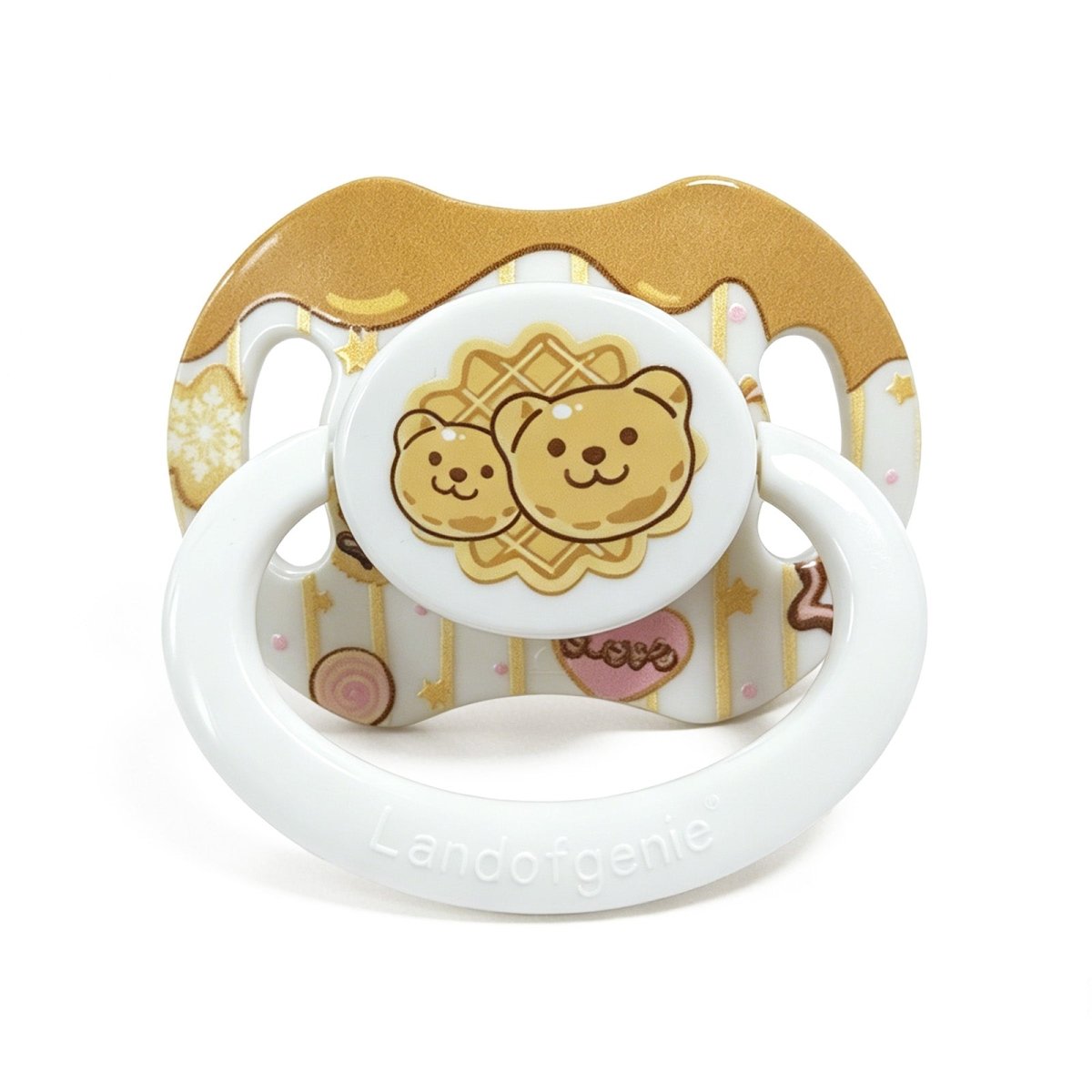 Landofgenie Adult Sized Print Pacifier - Cookies - landofgenie
