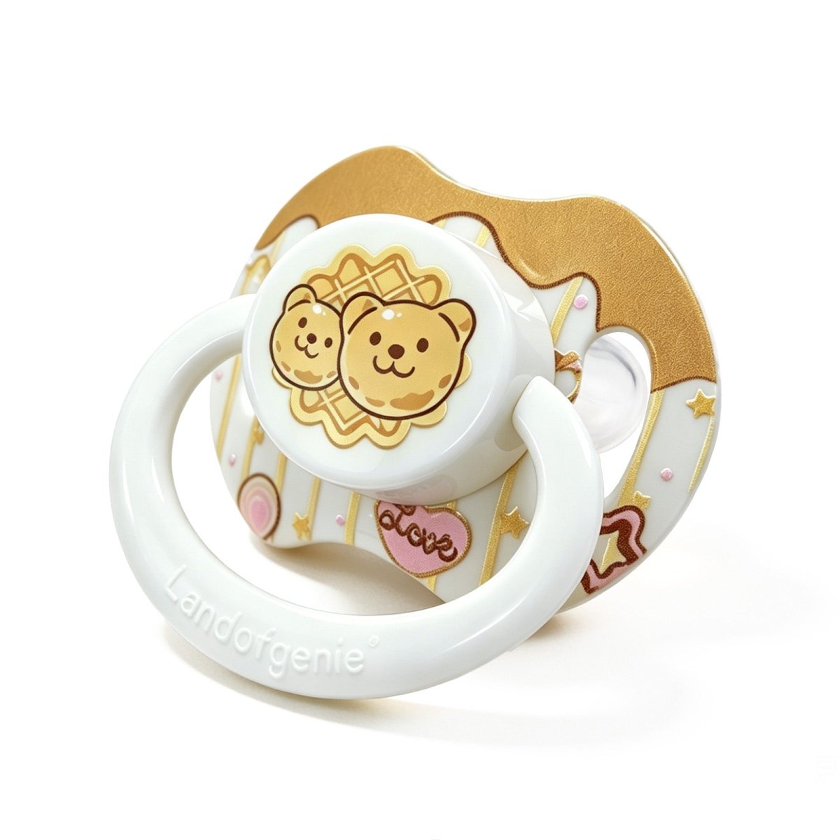 Landofgenie Adult Sized Print Pacifier - Cookies - landofgenie