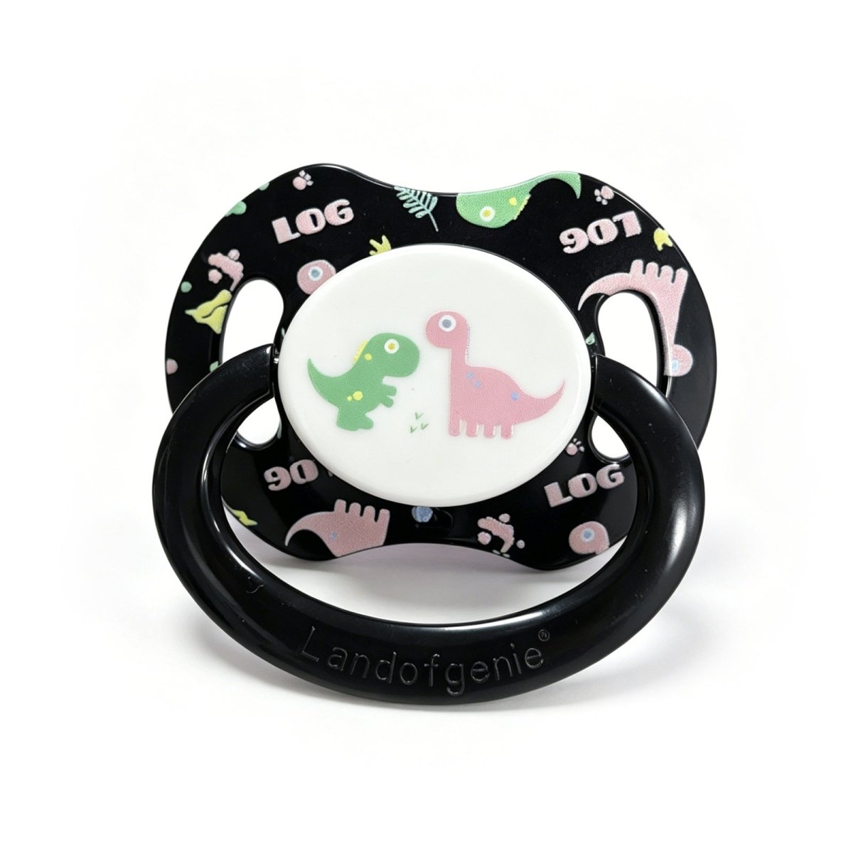 Landofgenie Adult Sized Print Pacifier - Dinosaurs - landofgenie