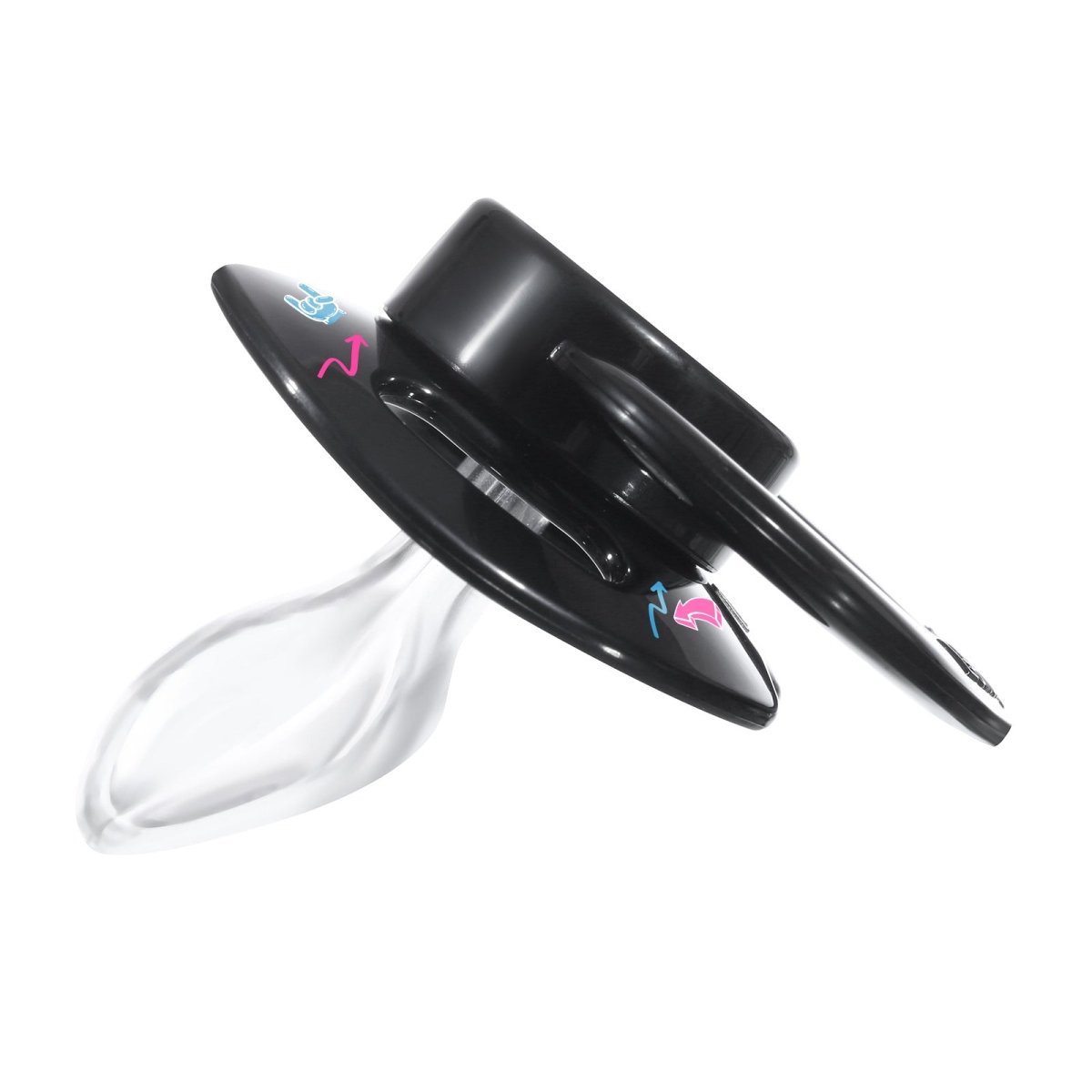 Landofgenie Adult Sized Print Pacifier - Elephant&BRAT Paci - landofgenie