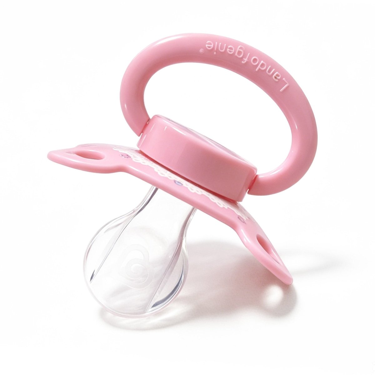 Landofgenie Adult Sized Print Pacifier - Lace Bear - landofgenie