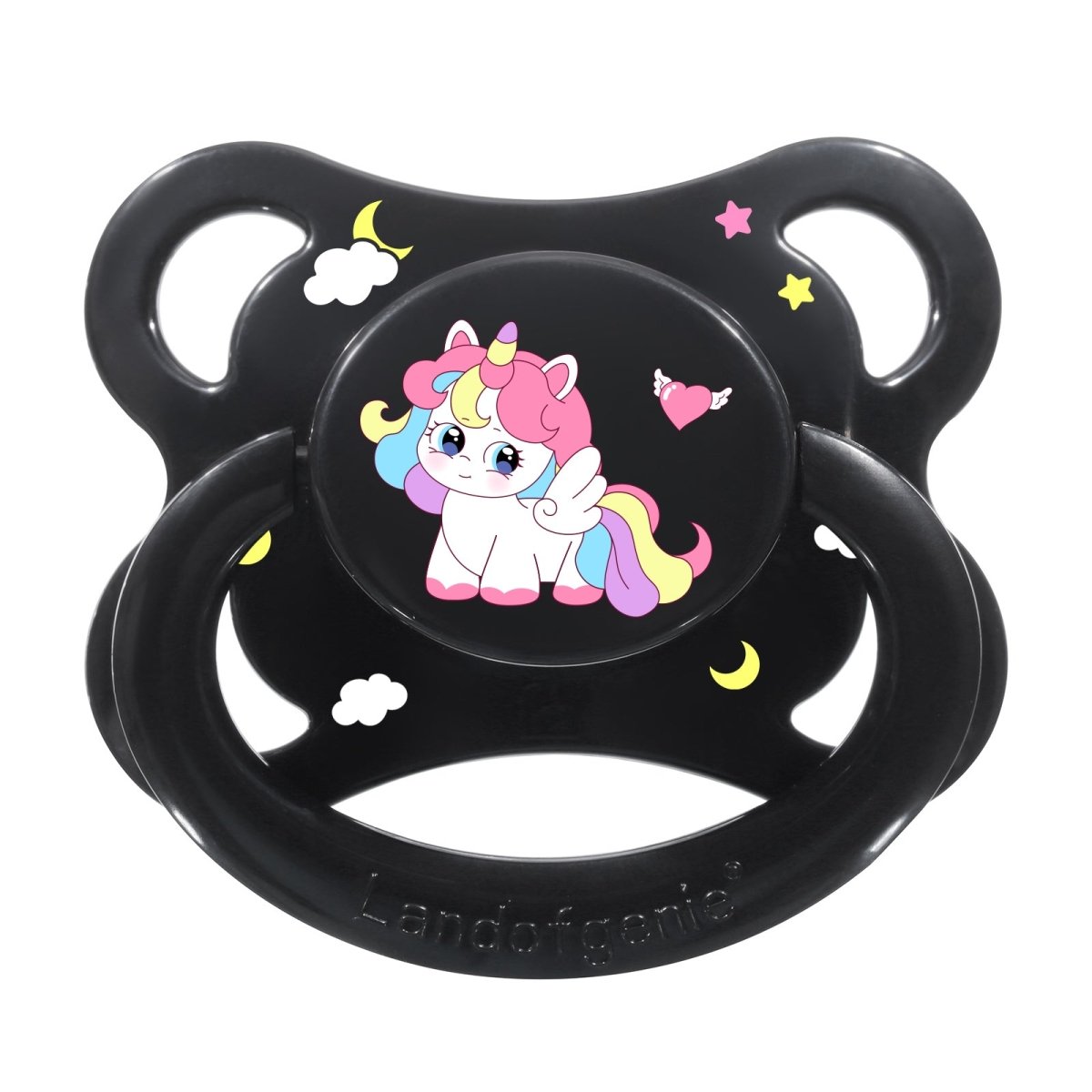 Landofgenie Adult Sized Print Pacifier - Moon Paci - landofgenie