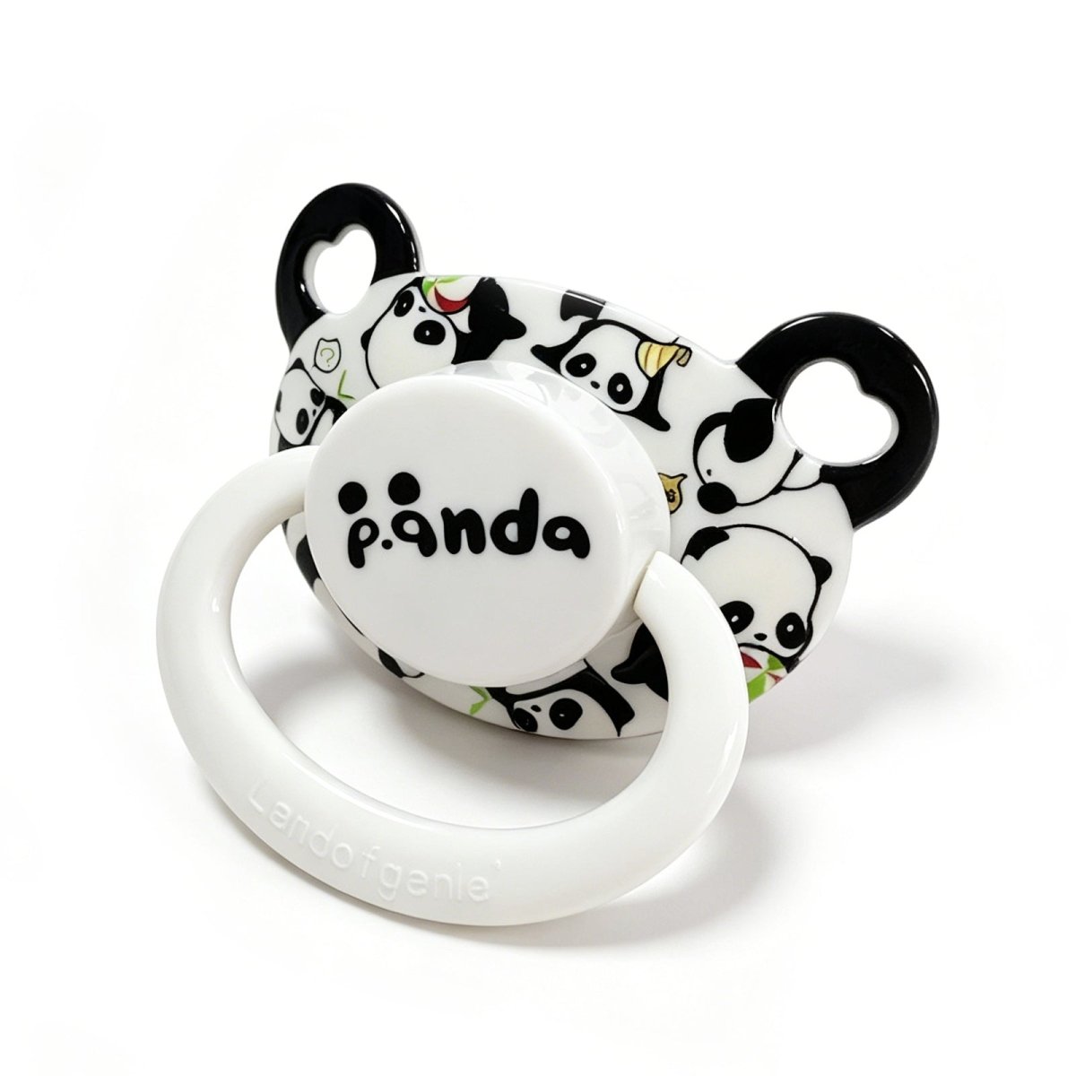 Landofgenie Adult Sized Print Pacifier - Panda - landofgenie