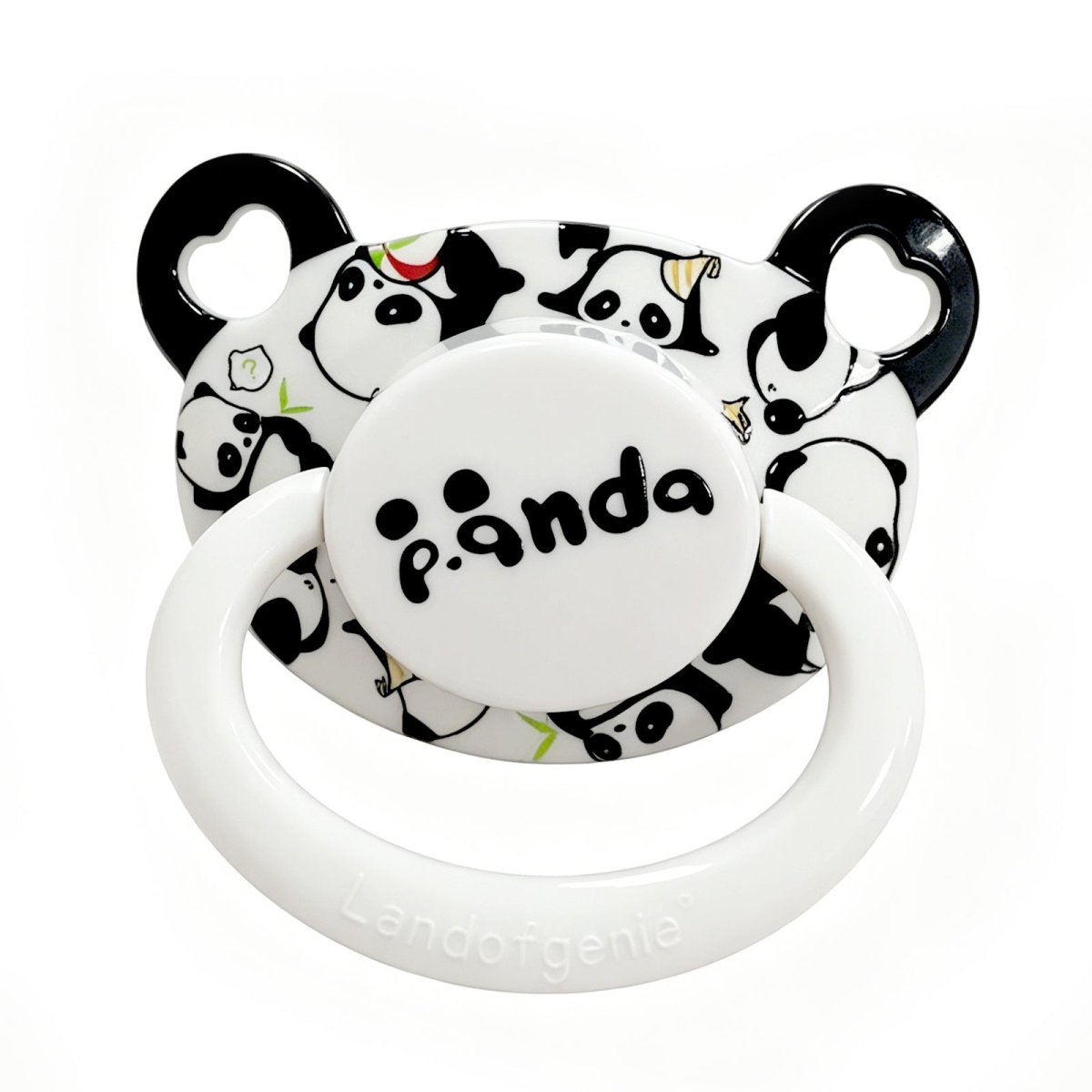 Landofgenie Adult Sized Print Pacifier - Panda - landofgenie