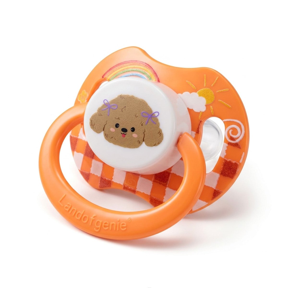 Landofgenie Adult Sized Print Pacifier - Teddy - landofgenie