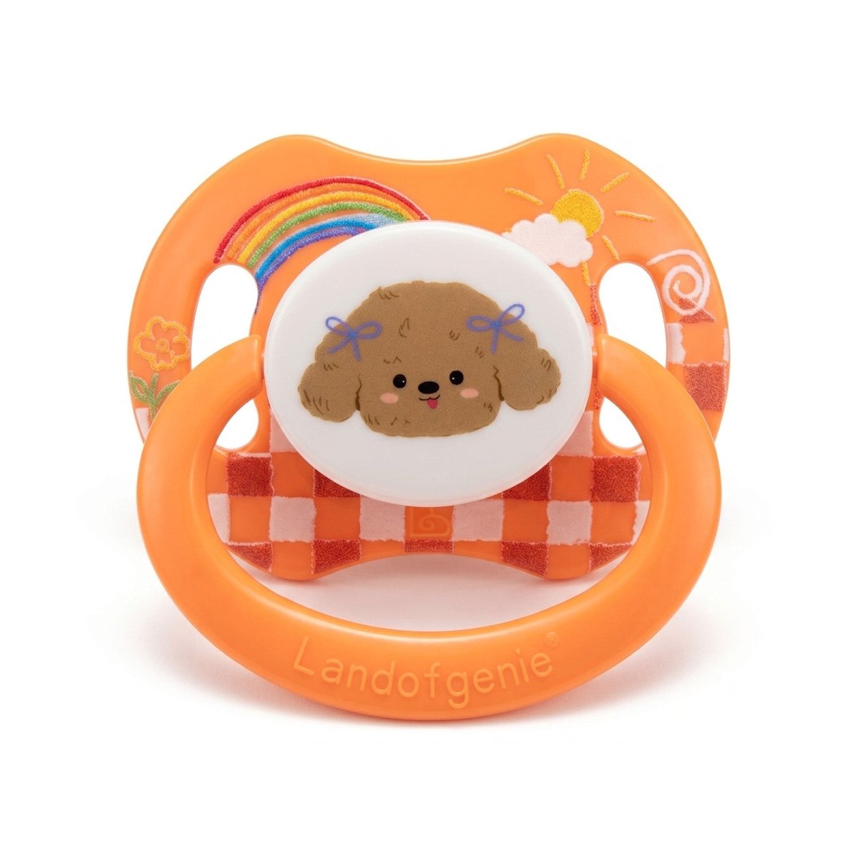 Landofgenie Adult Sized Print Pacifier - Teddy - landofgenie
